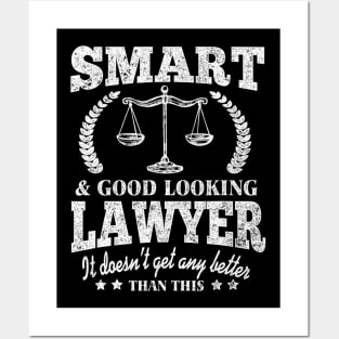 Funny Lawyer Law School Attorney Tee Posters and Art